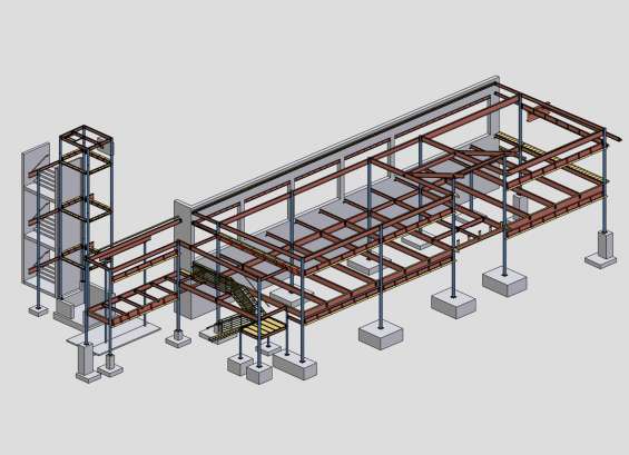 Cad steel detailing services