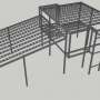 3D Steel Structural Model – Steel Construction Detailing