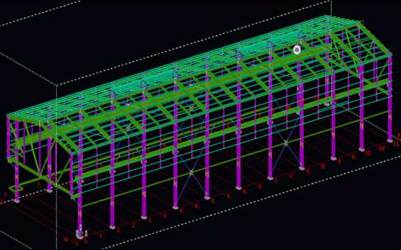 Structural steel detailing services