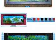 wall mounted fish aquarium/living picture in wall/ wall hanging